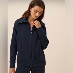 Like New Pact CloudKnit Jacket in Navy, Size S